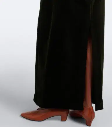 Jil Sander Cotton velvet gown | Thumbnail 2