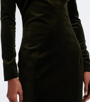 Jil Sander Cotton velvet gown | Thumbnail 6