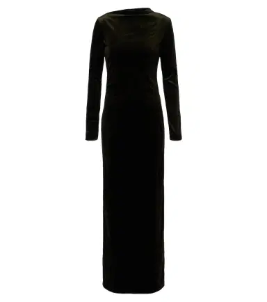 Jil Sander Cotton velvet gown | Thumbnail 1