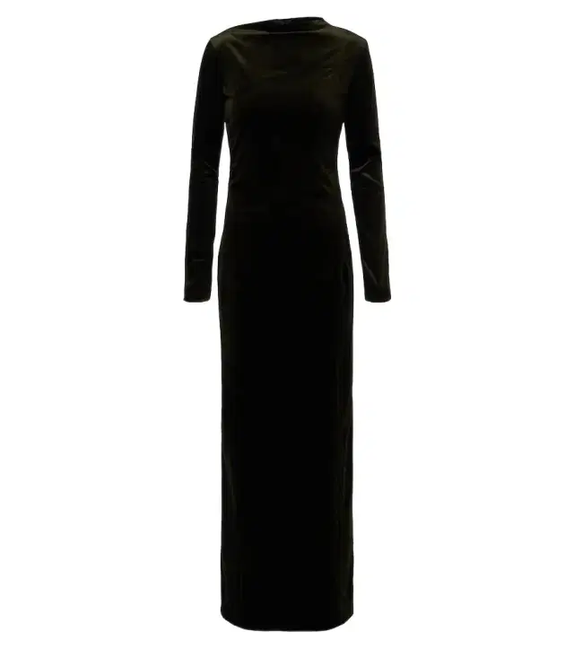 Jil Sander Cotton velvet gown