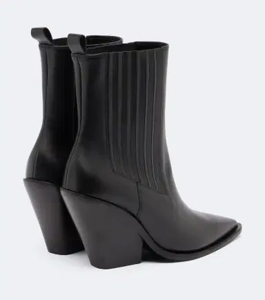 Souliers Martinez Vegas leather ankle boots | Thumbnail 4