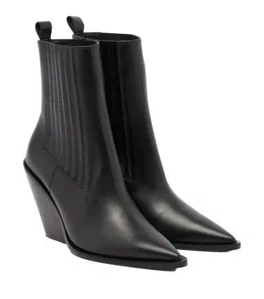 Souliers Martinez Vegas leather ankle boots | Thumbnail 1