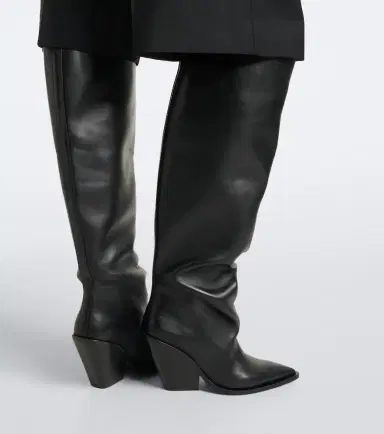 Souliers Martinez Nevada leather knee-high boots | Thumbnail 5