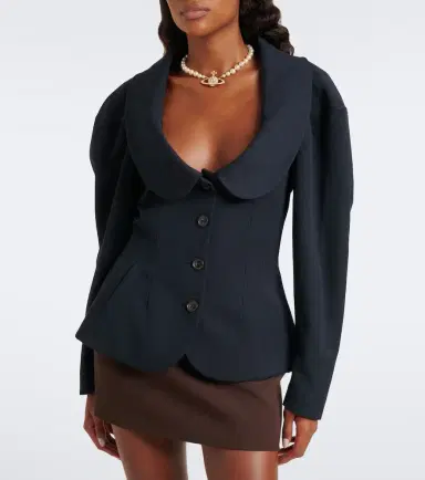 Vivienne Westwood Bergere cotton and wool jacket | Thumbnail 2