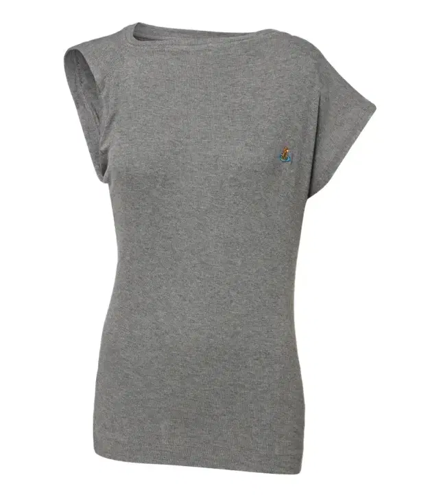 Vivienne Westwood Hebo asymmetric ribbed-knit top
