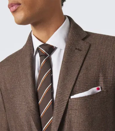 Kiton Striped silk tie | Thumbnail 3