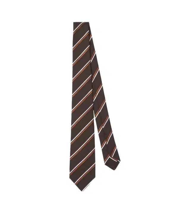 Kiton Striped silk tie