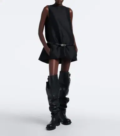 Balenciaga BB belted wool and silk minidress | Thumbnail 5