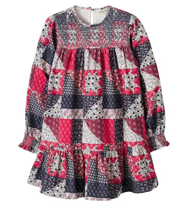 THE NEW SOCIETY Quill printed cotton dress