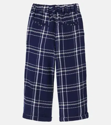 THE NEW SOCIETY Boone checked cotton straight pants | Thumbnail 2