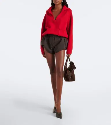 Magda Butrym Wool and cashmere polo sweater | Thumbnail 3 Magda Butrym Wool and cashmere polo sweater | Thumbnail 3