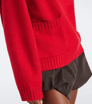 Magda Butrym Wool and cashmere polo sweater | Thumbnail 4 Magda Butrym Wool and cashmere polo sweater | Thumbnail 4