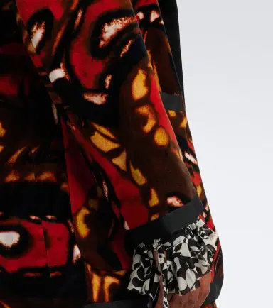 Dries Van Noten Printed cotton-blend blazer | Thumbnail 2 Dries Van Noten Printed cotton-blend blazer | Thumbnail 2