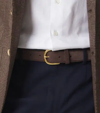 George Cleverley Suede belt | Thumbnail 3