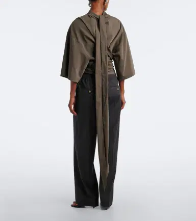 Jacquemus Pinstripe virgin wool straight pants | Thumbnail 2 Jacquemus Pinstripe virgin wool straight pants | Thumbnail 2