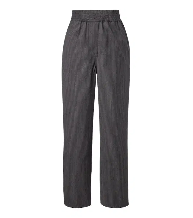 Pinstripe virgin wool straight pants Pinstripe virgin wool straight pants