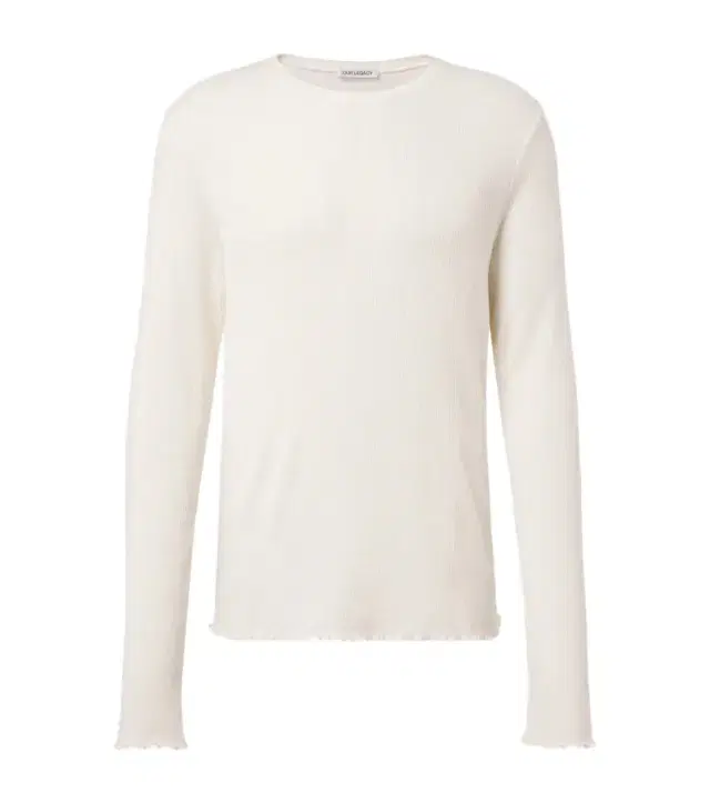Our Legacy Elongated ribbed-knit cotton-blend top