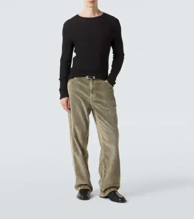 Our Legacy Elongated ribbed-knit cotton-blend top | Thumbnail 4