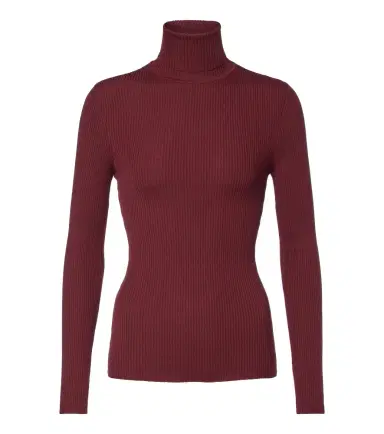 Wolford Ribbed-knit virgin wool turtleneck top | Thumbnail 1 Wolford Ribbed-knit virgin wool turtleneck top | Thumbnail 1