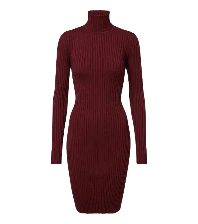 Wolford Ribbed-knit wool and cotton-blend minidress
