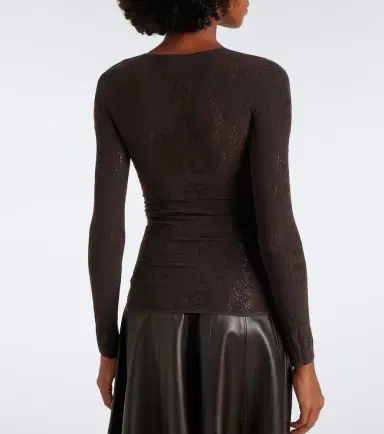 Wolford Infinite floral lace top | Thumbnail 3