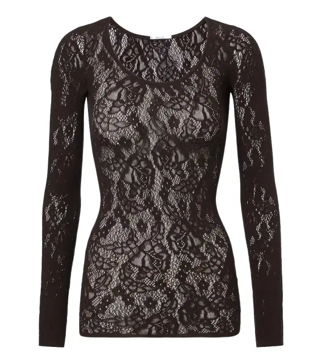 Wolford Infinite floral lace top