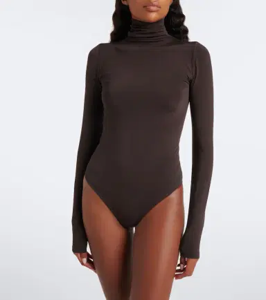 Wolford Colorado turtleneck jersey bodysuit | Thumbnail 4 Wolford Colorado turtleneck jersey bodysuit | Thumbnail 4
