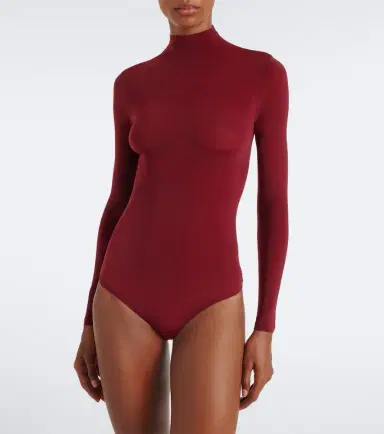 Wolford Buenos Aires turtleneck jersey bodysuit | Thumbnail 3