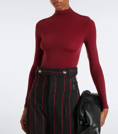Wolford Buenos Aires turtleneck jersey bodysuit | Thumbnail 4