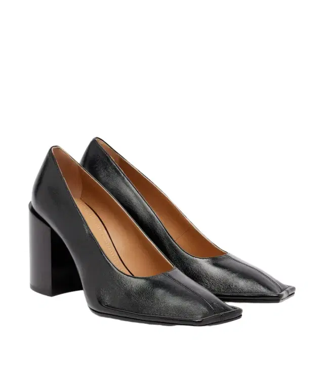 Maison Margiela Piped leather pumps