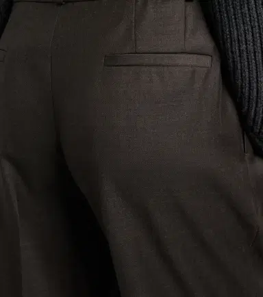 Loulou de Saison Sbiru Lds pleated virgin wool pants | Thumbnail 6 Loulou de Saison Sbiru Lds pleated virgin wool pants | Thumbnail 6
