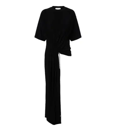Sportmax Asymmetric draped jersey top | Thumbnail 1 Sportmax Asymmetric draped jersey top | Thumbnail 1