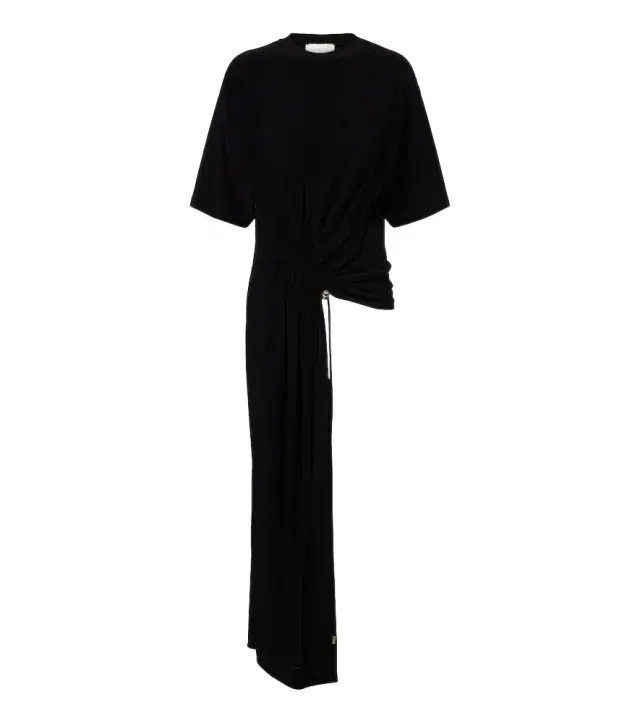 Sportmax Asymmetric draped jersey top