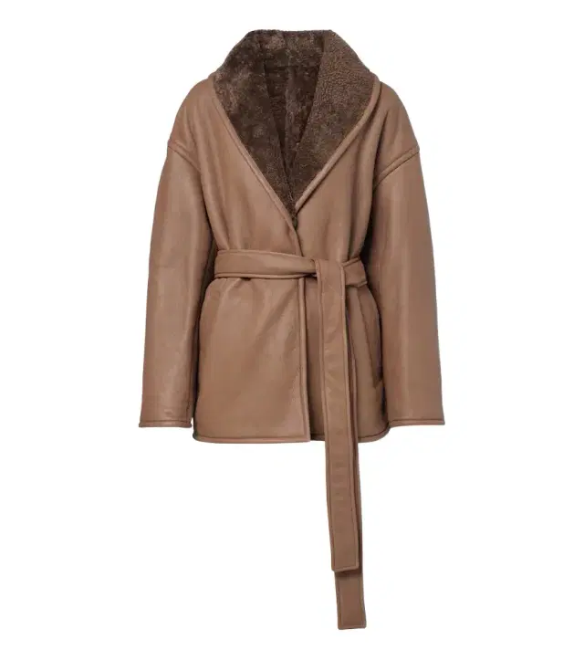 Joseph Manu shearling-lined leather coat