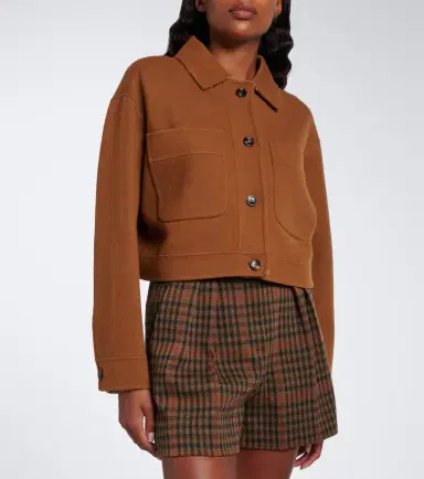 Max Mara Reversible wool and cashmere jacket | Thumbnail 2