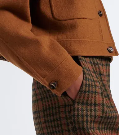 Max Mara Reversible wool and cashmere jacket | Thumbnail 3