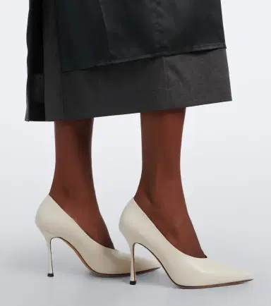 Jude Kiss leather pumps | Thumbnail 6