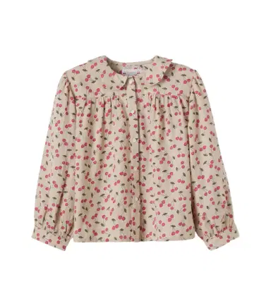 Bonpoint Josseline herringbone cotton blouse | Thumbnail 1