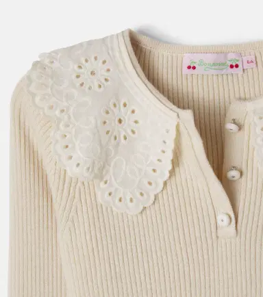 Bonpoint Maud wool and cotton sweater | Thumbnail 3