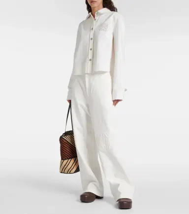 Loewe Anagram wide-leg jeans | Thumbnail 2 Loewe Anagram wide-leg jeans | Thumbnail 2