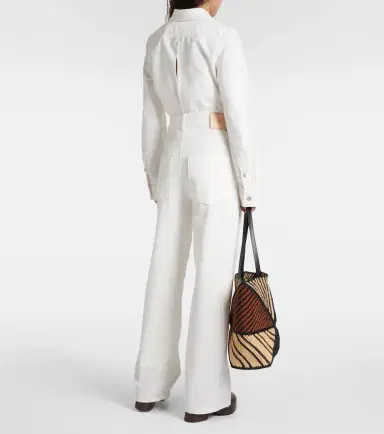 Loewe Anagram wide-leg jeans | Thumbnail 3 Loewe Anagram wide-leg jeans | Thumbnail 3