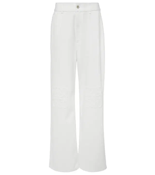 Loewe Anagram wide-leg jeans