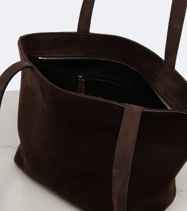 The Row Parker Medium suede tote bag | Thumbnail 3 The Row Parker Medium suede tote bag | Thumbnail 3