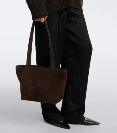 The Row Parker Medium suede tote bag | Thumbnail 5 The Row Parker Medium suede tote bag | Thumbnail 5