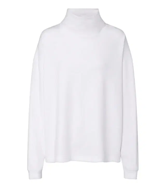 The Row Kelta cotton turtleneck sweater