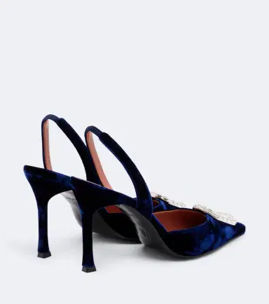 Amina Muaddi Camelia crystal-embellished slingback pumps | Thumbnail 2 Amina Muaddi Camelia crystal-embellished slingback pumps | Thumbnail 2