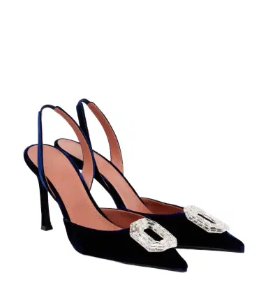 Amina Muaddi Camelia crystal-embellished slingback pumps | Thumbnail 1 Amina Muaddi Camelia crystal-embellished slingback pumps | Thumbnail 1