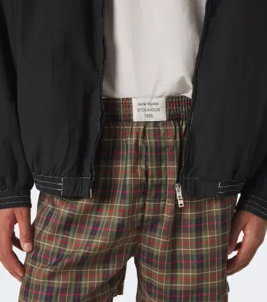 Acne Studios Plaid shorts | Thumbnail 5 Acne Studios Plaid shorts | Thumbnail 5