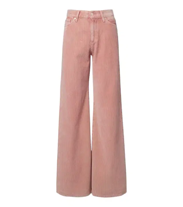 7 For All Mankind Lotta cotton corduroy wide-leg pants