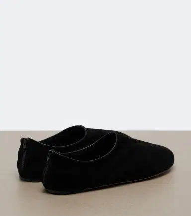 The Row Stellene suede slip-on shoes | Thumbnail 2 The Row Stellene suede slip-on shoes | Thumbnail 2